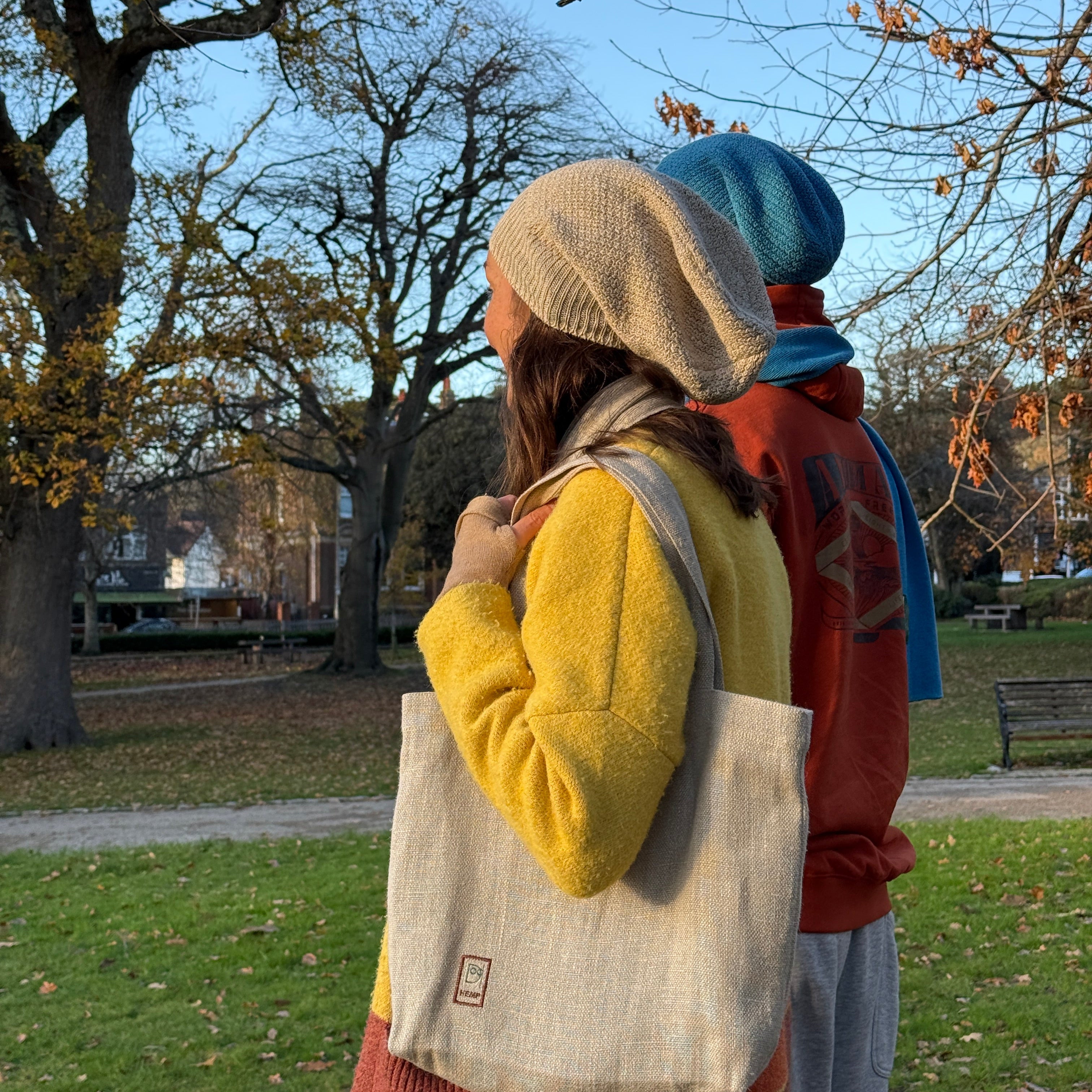Unisex DOC HEMP bags by Draper's Organic