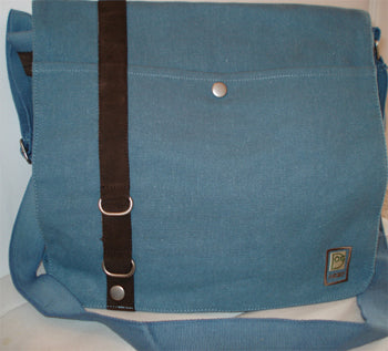 Hemp/Organic Cotton Canvas- Soft Powder Blue  £30/m