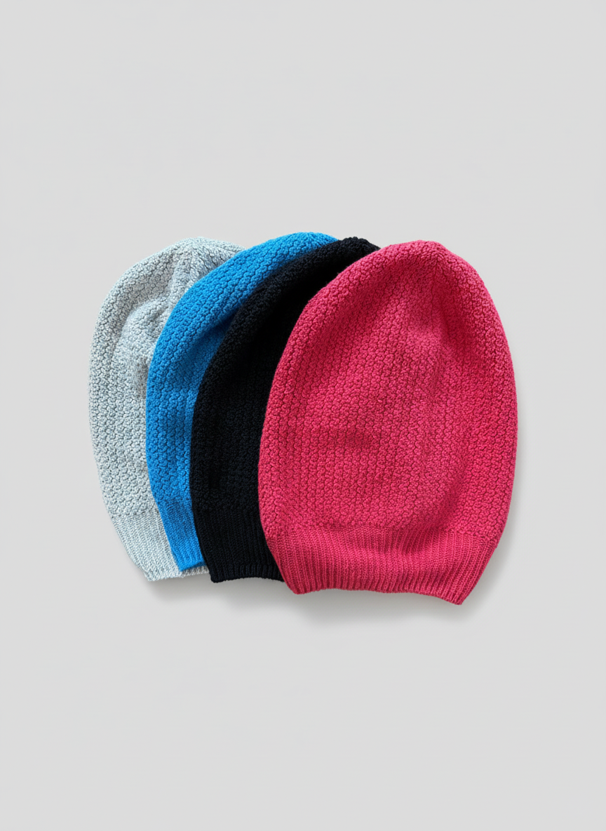 Unisex Hemp Slouchie -One Size Fits All - 4 Stunning Colours