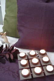 60cm x 60cm - Hemp Cushion Cover,  choose from 3 colours